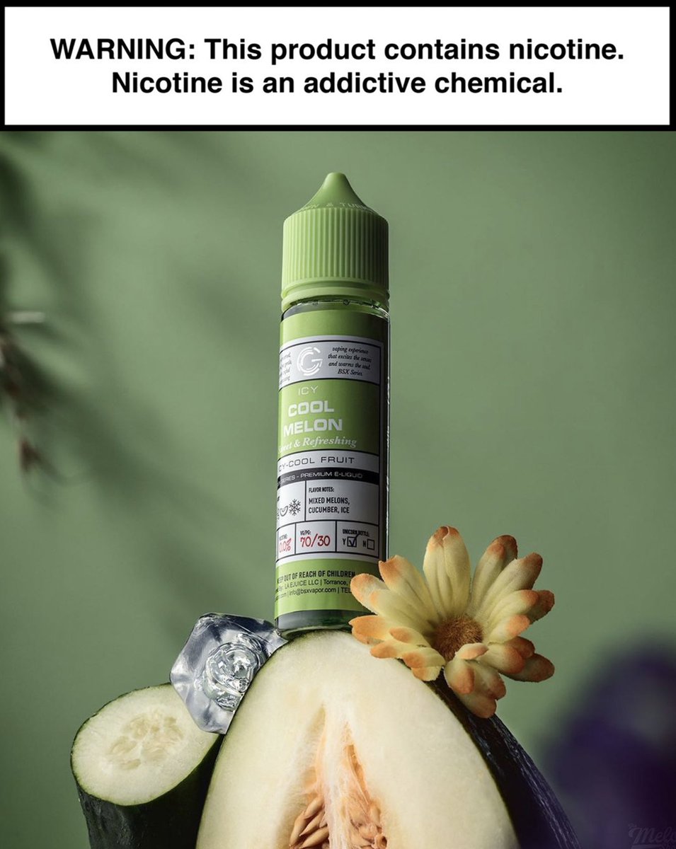 Glas Basix Cool Melon is available at CSVAPE.COM!

#CsVape #VapePorn #VapeLyfe #CoilPorn #VGOD #Vappix #VapeSociety #VapeLove #VapeFriends #Vape4You #QuitSmoke #Vape #Vapor #CaliVapers #TrickLyfe #Epic #VapeCommunity #CloudScapeVape