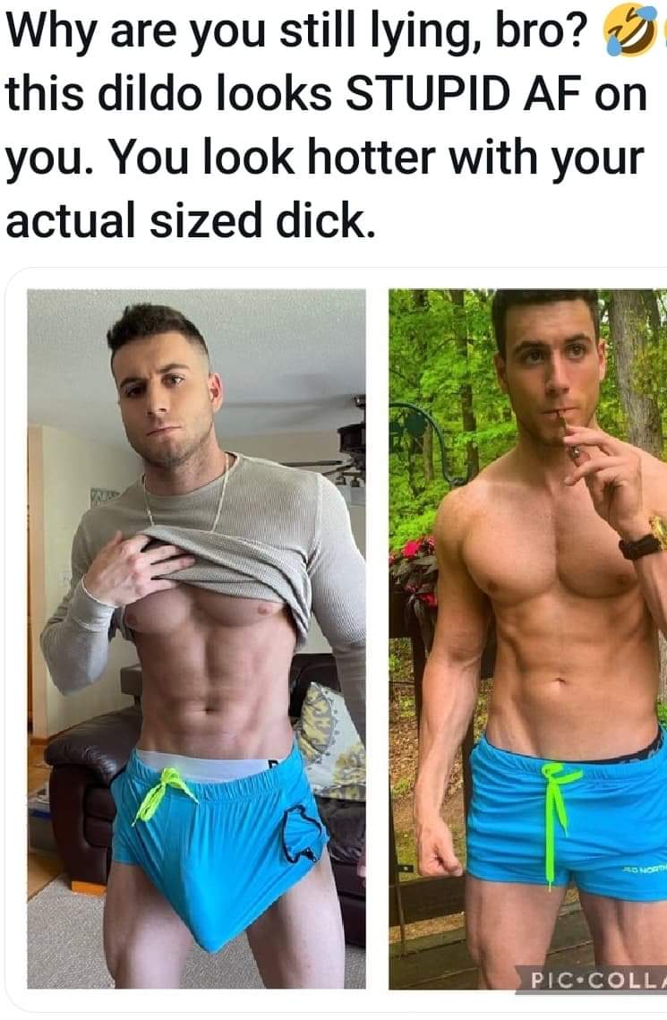 countvladious's tweet photo. @SeanGoldenMile1 @hungsamkrotch Even his only fans won't show it. His only fans has all of the same content. It's fake. https://t.co/NulrxtWwta
