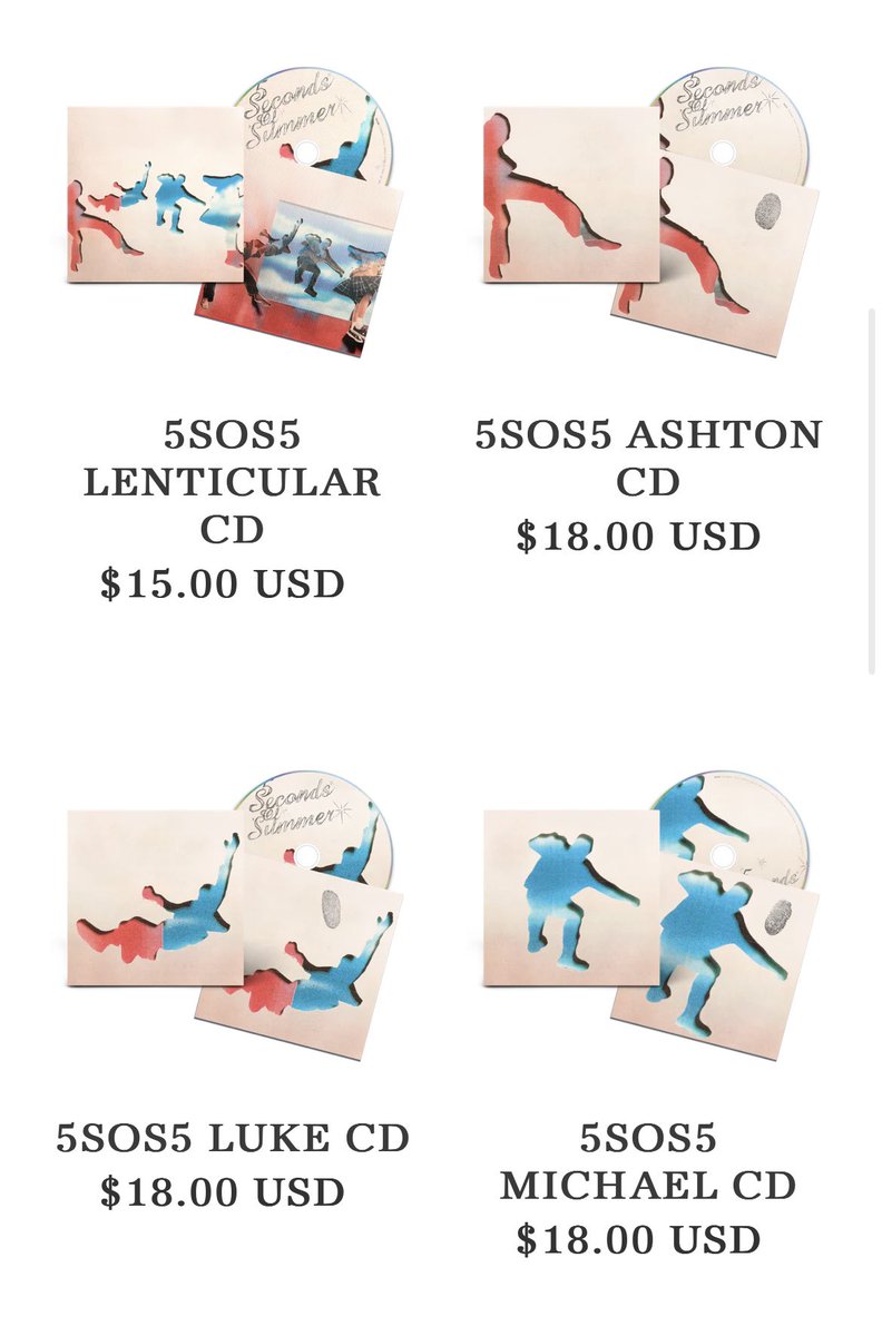 tayl4ndo's tweet photo. #5SOS5 GIVEAWAY !!! 

- US ONLY
- choice of any one of these CDs!! 

to enter:
- reply with proof you have bought the album on iTunes OR
- proof you’re streaming 5sos5 with a streaming playlist &amp; it’s not on mute

rt to help spread the word. i will be picking 2 winners tomorrow https://t.co/XVNKfKwwLg