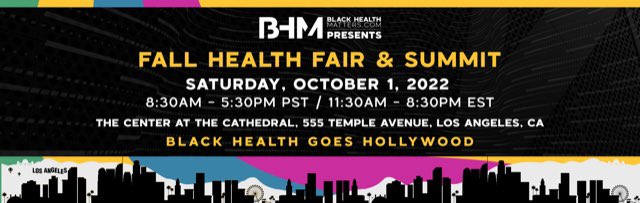 Please join me at the BHM summit as I speak with Dr. Sheri Prentice on stage about (Shingles) which strikes many people of color without little warning. In the second session I’ll moderate a virtual one on (mental health). You don’t want to miss these informative discussions.