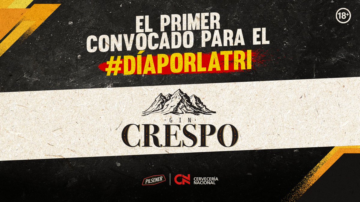 PilsenerEcuador's tweet photo. ¡SUMAMOS NUESTRO PRIMER REFUERZO A LA CANCHA! Bienvenido @GinCrespo a la gran plantilla mundialista🍻💪 https://t.co/Uvw6NKXxYX