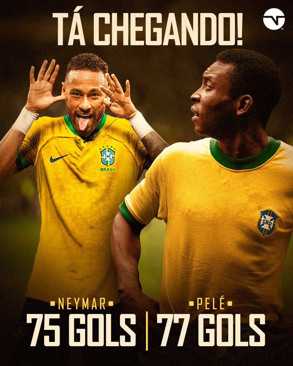 ALÔ, REI! O NEYMAR TÁ CHEGANDO! FALTAM APENAS DOIS GOLS! 🇧🇷🇧🇷