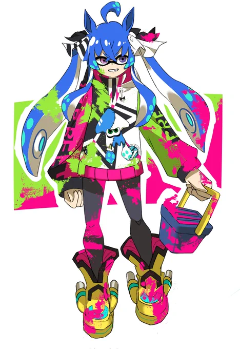 スプラ娘師匠 #ウマ娘  #ツインターボ  #スプラトゥーン3  #Splatoon3 