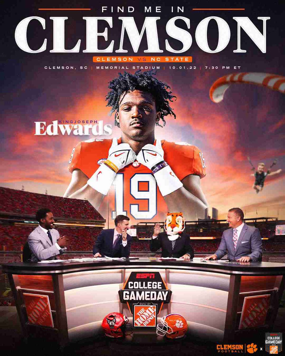 KingjosephE's tweet photo. 10•1 let’s goooo!! @ClemsonFB @coachski_ #ALLIN https://t.co/oPbYHcecIi