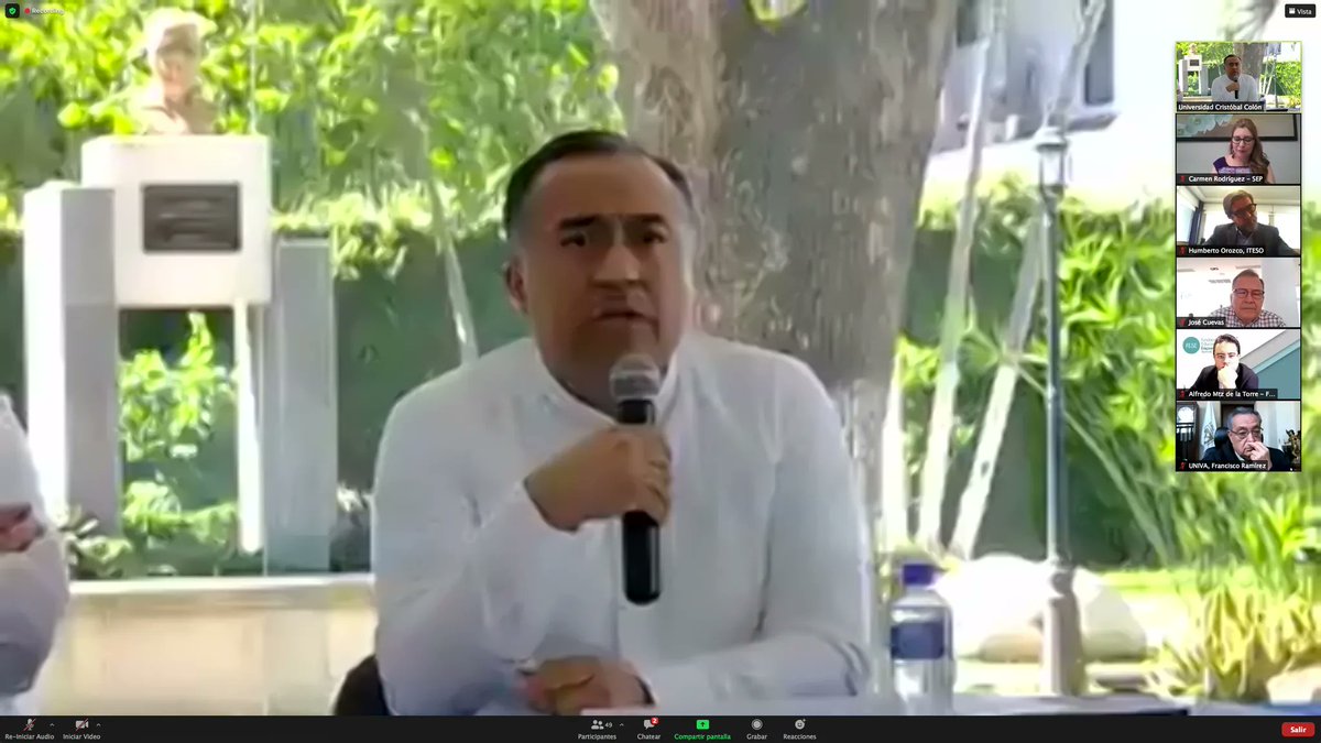 jaimevalls's tweet photo. La Sesión del #CUPRIA se realizó en modalidad mixta, con la intervención de los titulares de las instituciones que integran el órgano colegiado, así como la participación del Mtro. Jorge Miguel Uscanga Villalba, Subsecretario de la @SEMSySVer1 https://t.co/6dK0BnCHSa