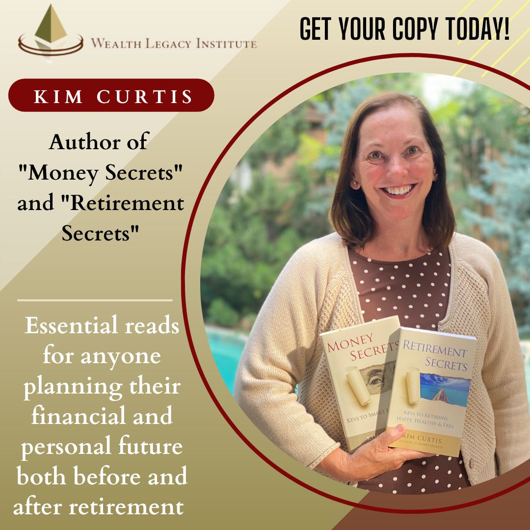 WLILegacy's tweet photo. These books by CEO of Wealth Legacy Institute, Kim Curtis, are essential in understanding life through money. Get your copy today! 📚 #reading #books 

Money Secrets: https://t.co/x6RzrZzdlY

Retirement Secrets: https://t.co/5NvCzz5Ffw https://t.co/4Z1jKmPiHL