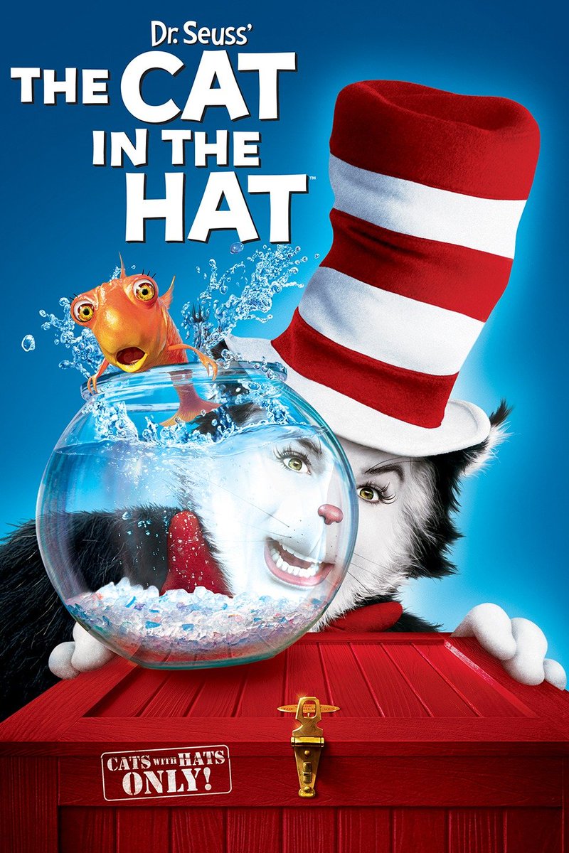 deadmeatjames's tweet photo. Just uploaded a commentary track for The Cat in the Hat (2003). Lots of people claimed this movie was good when I offhandedly dismissed it in the Wolfman Kill Count. Those people are wrong. This is a bad movie. @carebecc and I are joined by @jamesgraessle
https://t.co/zf97kXxYPj https://t.co/iG63Zuz3LY
