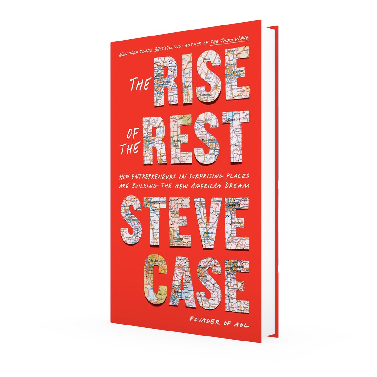 Coming up: @BretBaier sits down to talk with @SteveCase about #RiseOfRestBook at 6:25 tonight on @FoxNews. They are sure to talk about the often overlooked entrepreneurs building groundbreaking companies in communities all across America and I hope you will tune in. So inspiring!
