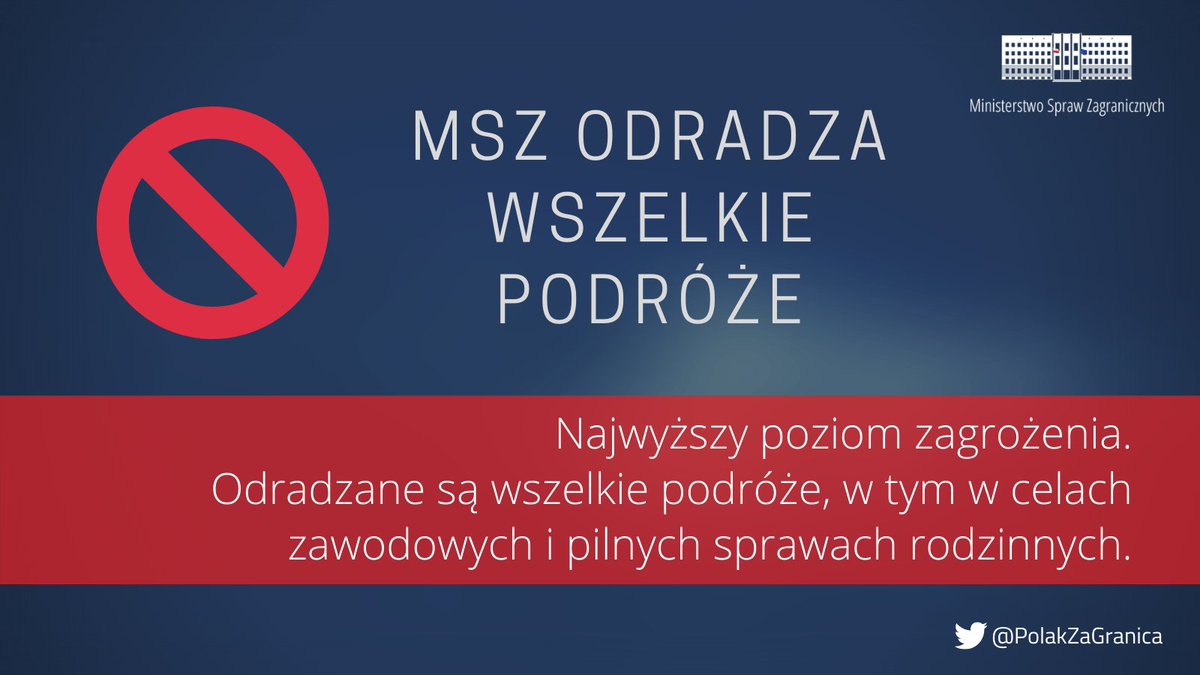 MundoEConflicto's tweet photo. 🇷🇺🇵🇱 | Polonia declara a Rusia como un "Estado hostil" y desaconseja a sus ciudadanos cualquier viaje a la Federación Rusa. https://t.co/ZPXAB3hj4V