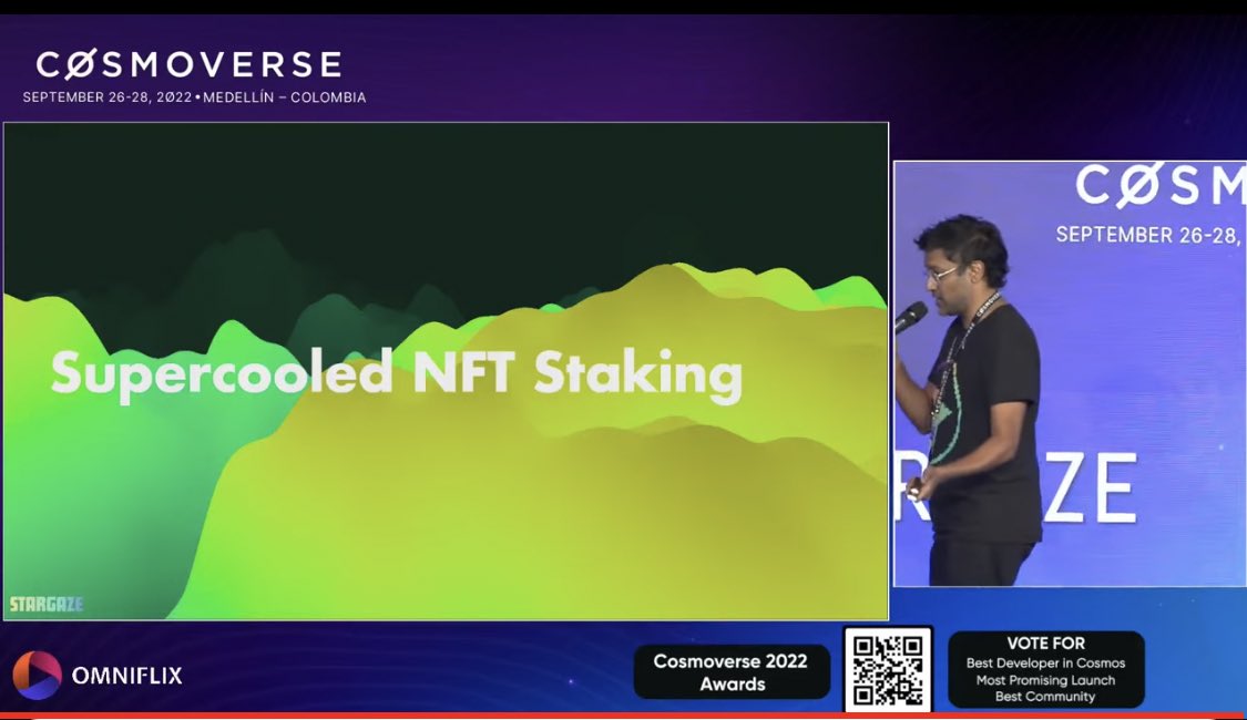 Cosmos生态NFT应用链Stargaze计划推出NFT质押功能