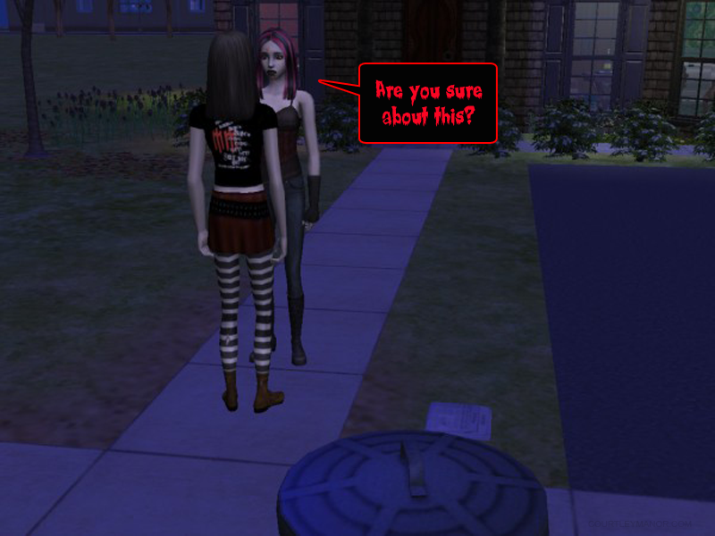 CourtleyManor's tweet photo. #CourtleyManorRecap: "Teen Vamps" (1/4)
A pair of teen #vampires shows up at #DJDK's house and he realizes Raven turned their little sister Lobelia who then turned her girlfriend Katrina. Lobelia gives Katrina a vial of Vamprocillin-D in case she changes her mind in the future. https://t.co/pGJVpLhcke