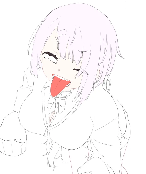 途中 