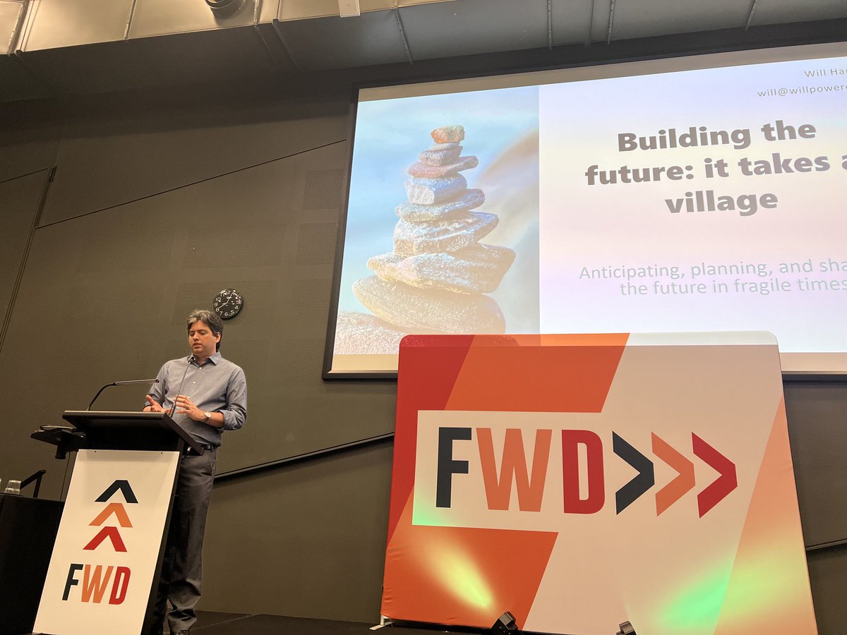 fleurbrown's tweet photo. Short-termism - climate is a failure of our society to think long-term says Will Hartigan opening #Forwardfest #Siliconcoast https://t.co/UY0YIfx4T9