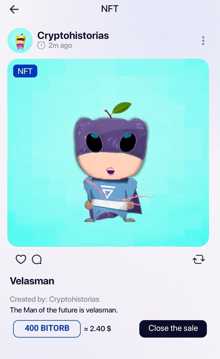 El hombre del futuro es el hombre de velas. Consigue tu avatar únivo en #NFTs para tener una foto de perfil única. <a href="/Bitorbit1/">Bitorbit</a> permite crear nfts y venderlos a cambio de bitorbit.
#veļas