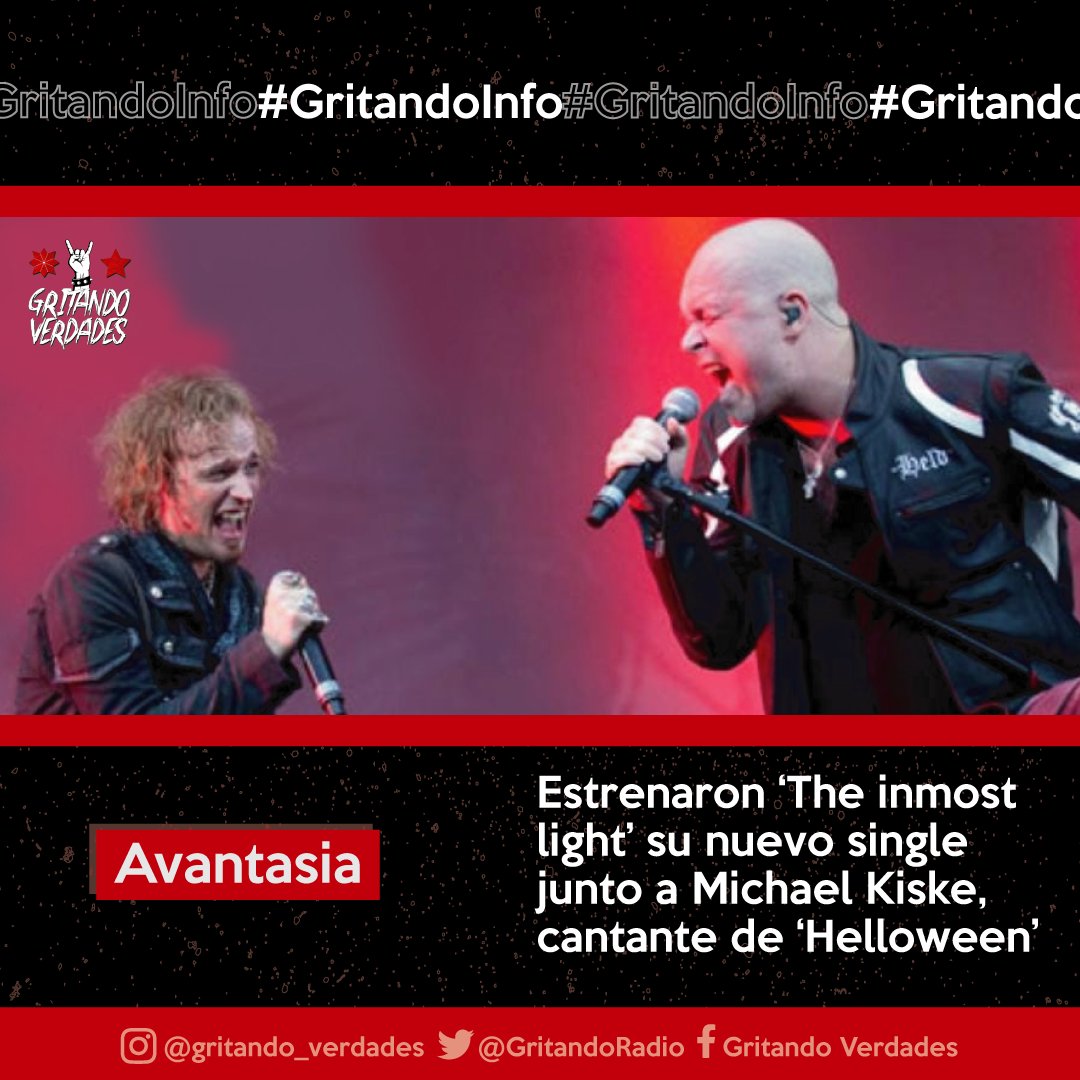 GritandoRadio's tweet photo. Te traemos 🗣🎙#GritandoInfo📅 para que sepas lo importante y te mantengas informado, nuestro aporte desde 🗣🎙#GritandoVerdades🔥🤟 tu compañía metalera

👉Facebook
Gritando Verdades
👉Instagram
@gritando_verdades
👉Twitter
@GritandoRadio

#radio #musica #metal #rock #heavymetal https://t.co/1z6dYH9tkj