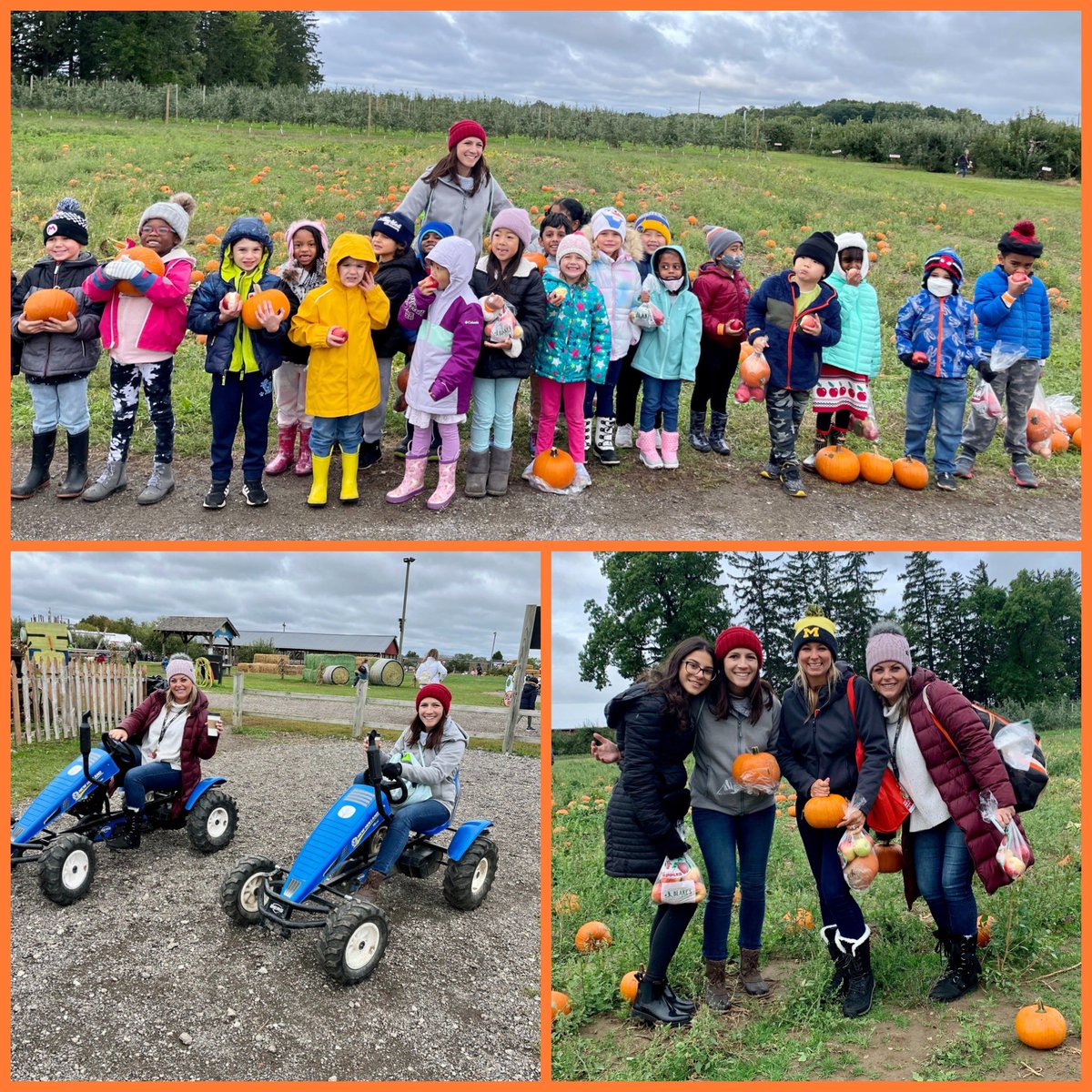 Field trip fun for all ages! #martellkinders #blakesappleorchard