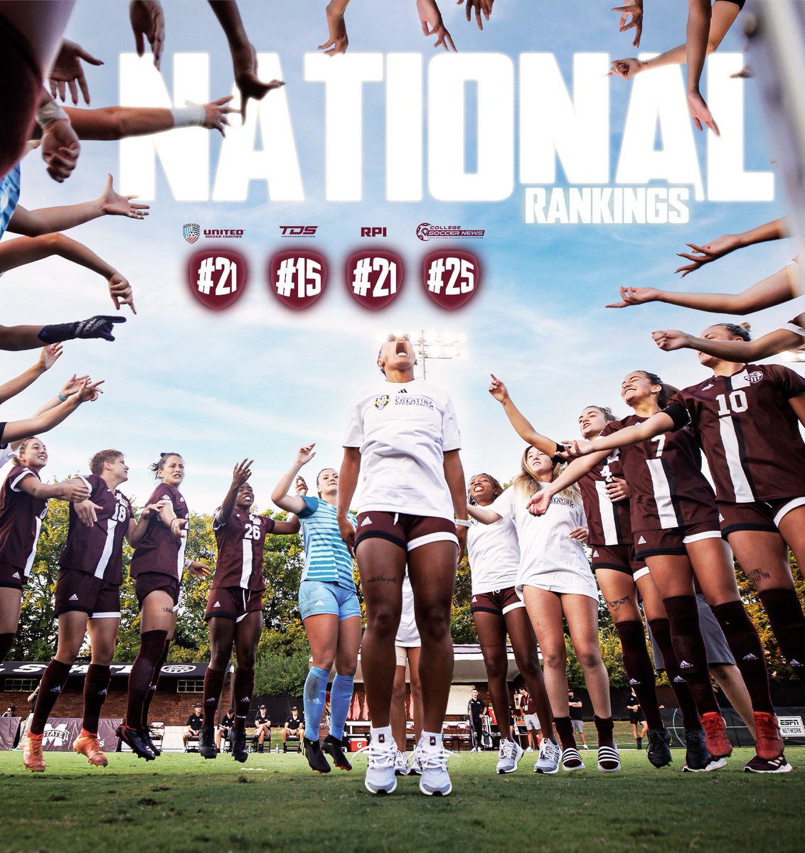 HailStateSOC's tweet photo. 📈 𝗡𝗼. 𝟮𝟭 📈

𝐇𝐢𝐠𝐡𝐞𝐬𝐭. 𝐑𝐚𝐧𝐤𝐢𝐧𝐠. 𝐈𝐧 𝐏𝐫𝐨𝐠𝐫𝐚𝐦 𝐇𝐢𝐬𝐭𝐨𝐫𝐲.

📰 https://t.co/yNxZPelVXP

#HailState🐶 https://t.co/slzN7Rn4Zy