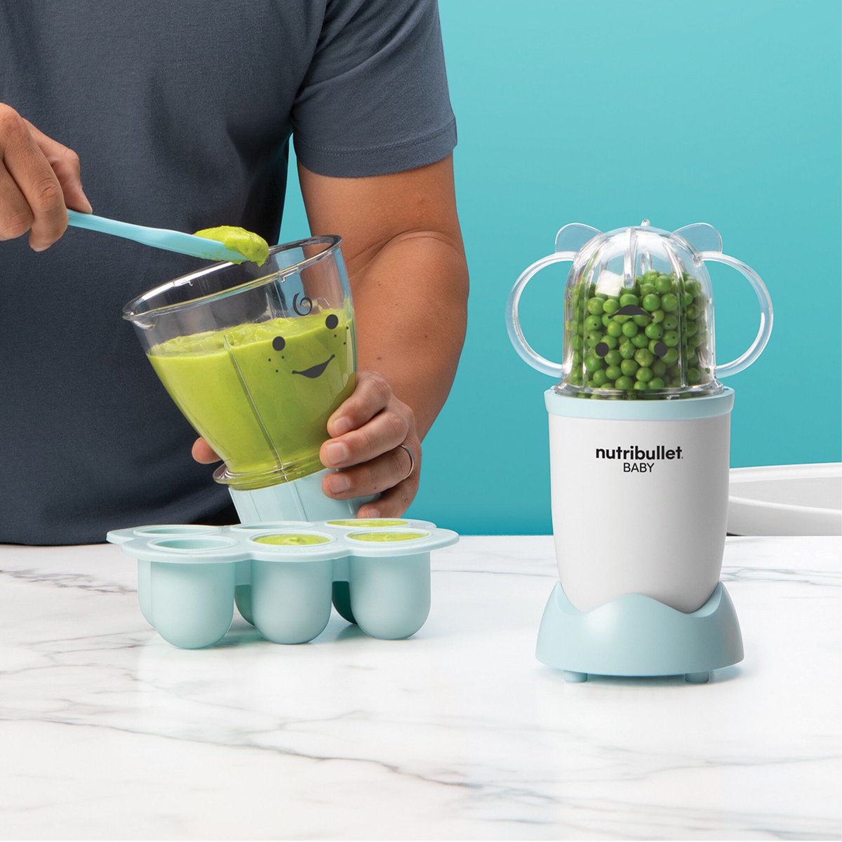 The nutribullet Baby can make purees, tasty textures, and mini-meals in minutes for every stage of your baby’s needs. 💙

Shop now at bit.ly/3SBrTx5.