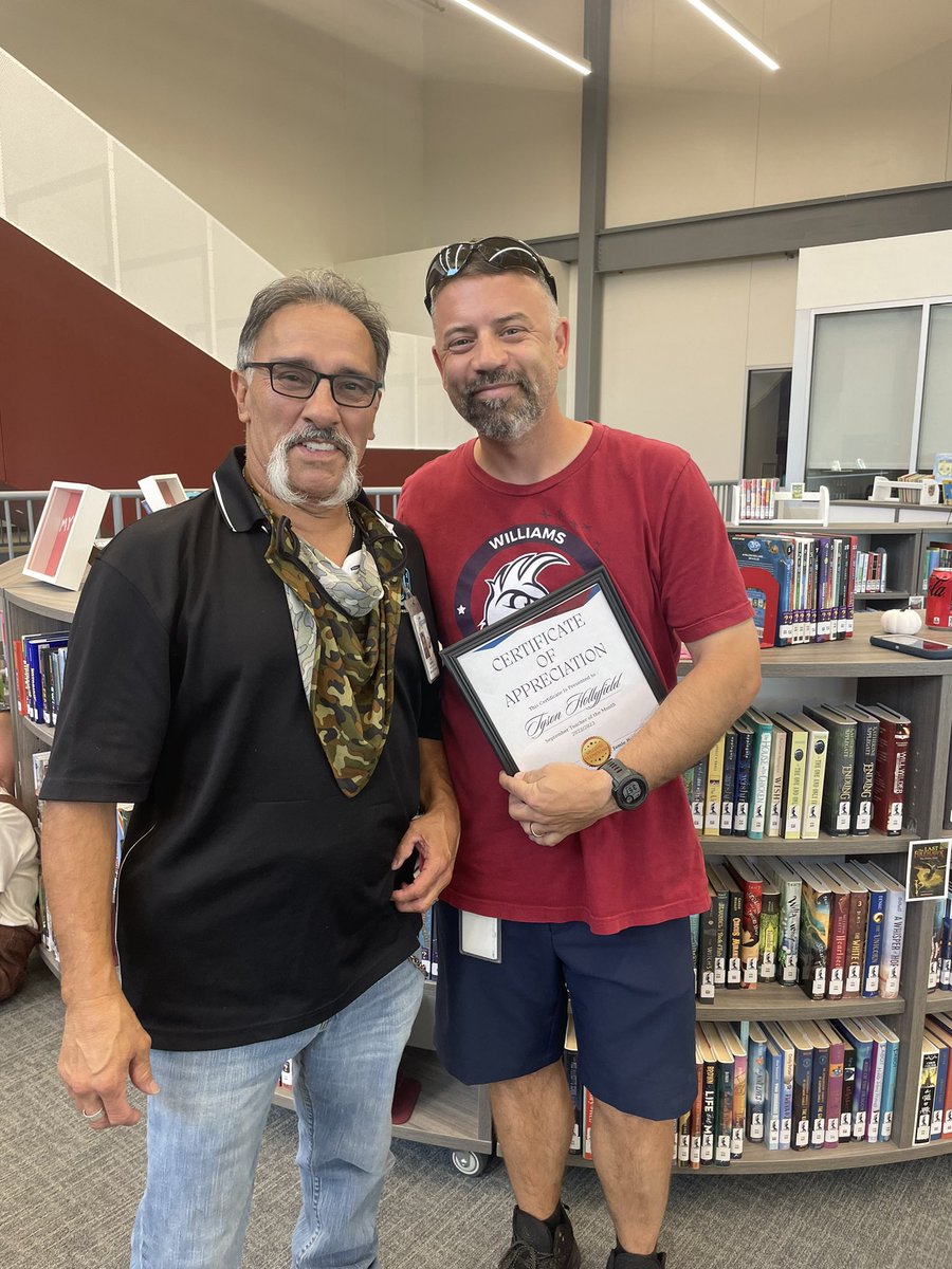 WES_Roadrunners (@roadrunnerswes) on Twitter photo Congrats to our September Staff member of the month Freddy Miranda and our September Teacher of the month Tyson Hollyfield. These 2 men are relationship building, selfless, gentle, and Roadunner superheroes! <a href="/GeorgetownISD/">Georgetown ISD</a> <a href="/RoadrunnersWes/">WES_Roadrunners</a> <a href="/fredbrent06/">Fred Brent</a> <a href="/JessicaMarek8/">Jessica Marek</a> Congrats to our September Staff member of the month Freddy Miranda and our September Teacher of the month Tyson Hollyfield. These 2 men are relationship building, selfless, gentle, and Roadunner superheroes! <a href="/GeorgetownISD/">Georgetown ISD</a> <a href="/RoadrunnersWes/">WES_Roadrunners</a> <a href="/fredbrent06/">Fred Brent</a> <a href="/JessicaMarek8/">Jessica Marek</a>
