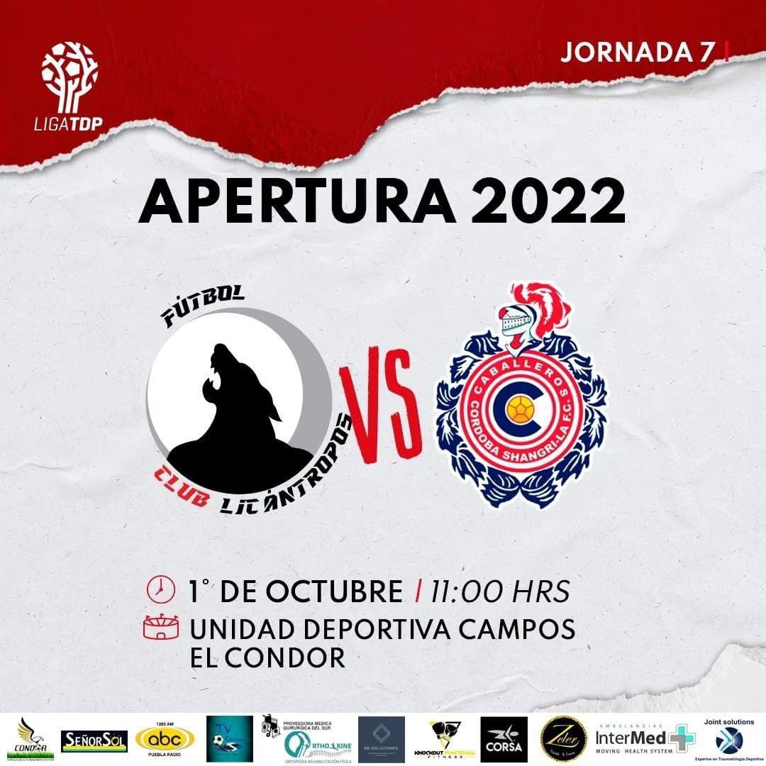 En casa y contra el primer lugar!! 
Este sábado nos enfrentamos en un partido que no te puedes perder vs <a href="/CaballerosCor/">Caballeros de Córdoba</a> esperamos contar con tu apoyo este sábado, en punto de las 11 de la mañana estará dando inicio el partido
#SomosLicantropos