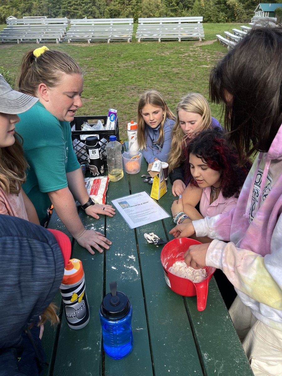 barnardschool's tweet photo. Our middle school is having a blast at environmental camp! #campcody #learningoutdoors https://t.co/cvV6pnY3xD