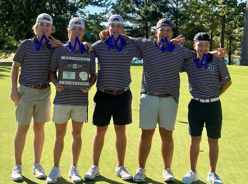 STATE BOUND!! The canes are headed back to state with a score of 294(+6)!Congrats to Tucker Wick and Griffin Law on earning an individual medal.
<a href="/TuckerWick/">Tucker Wick</a>- 70 (-2)
<a href="/GriffinLaw2025/">Griffin Law</a>- 71 (-1)
<a href="/DanielMoseley0/">Daniel Moseley</a>- 73(+1)
<a href="/Willtracy5/">Will tracy</a>- 80 (+8)
Leo Vasquez- 82 (+10)