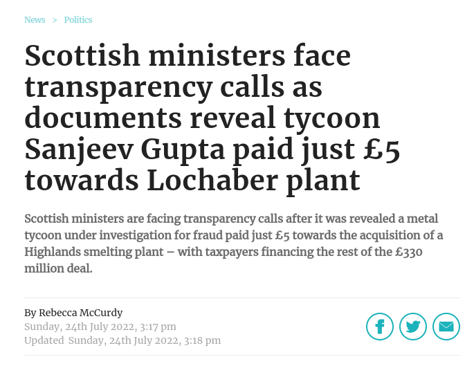 batmanfan935's tweet image. #Ferrygate Sturgeon rigging the game to make sure she got a nice headline for her conference

#Guptagate Taxpayers paying £330m to a man under investigation for fraud

#Murrellgate £600k in members donations gone &quot;missing&quot;

When are Scotlands parliament and police going to act?