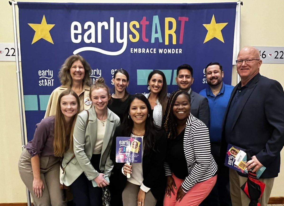 Hallmark's tweet photo. For years, @earlystartkc has shown that amazing things are possible when kids can #embracewonder &amp; explore their #creativity. We’re proud to support this organization &amp; enjoyed hearing about the important work they’re doing during the Little Learners Luncheon! https://t.co/154pXluxZB