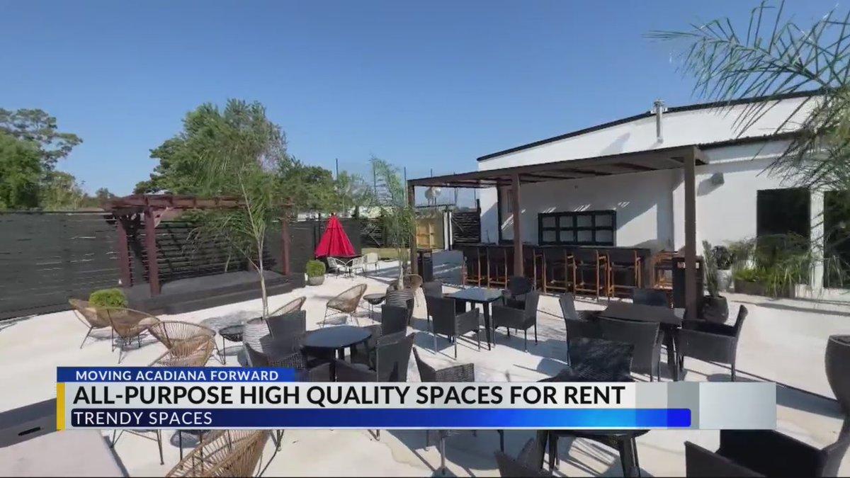 Trendy Spaces (@trendy_spaces) on Twitter photo Announcement: KLFY10 story on Trendy Spaces and the benefits that it will bring to the North Side of Lafayette. Beauty, Business, Wellness and Event Space available for lease call 337.347.9224 or email team@trendy-spaces.com
linktr.ee/trendyspaces
klfy.com/community/movi… Announcement: KLFY10 story on Trendy Spaces and the benefits that it will bring to the North Side of Lafayette. Beauty, Business, Wellness and Event Space available for lease call 337.347.9224 or email team@trendy-spaces.com
linktr.ee/trendyspaces
klfy.com/community/movi…