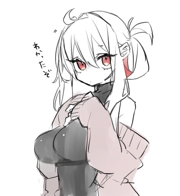 あったかい格好しなまひちゃん 