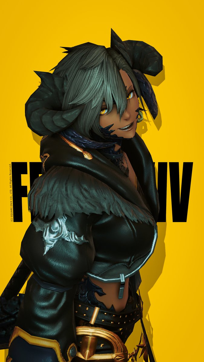 avatar_(ff14) 「ニッ 」|Majiのイラスト