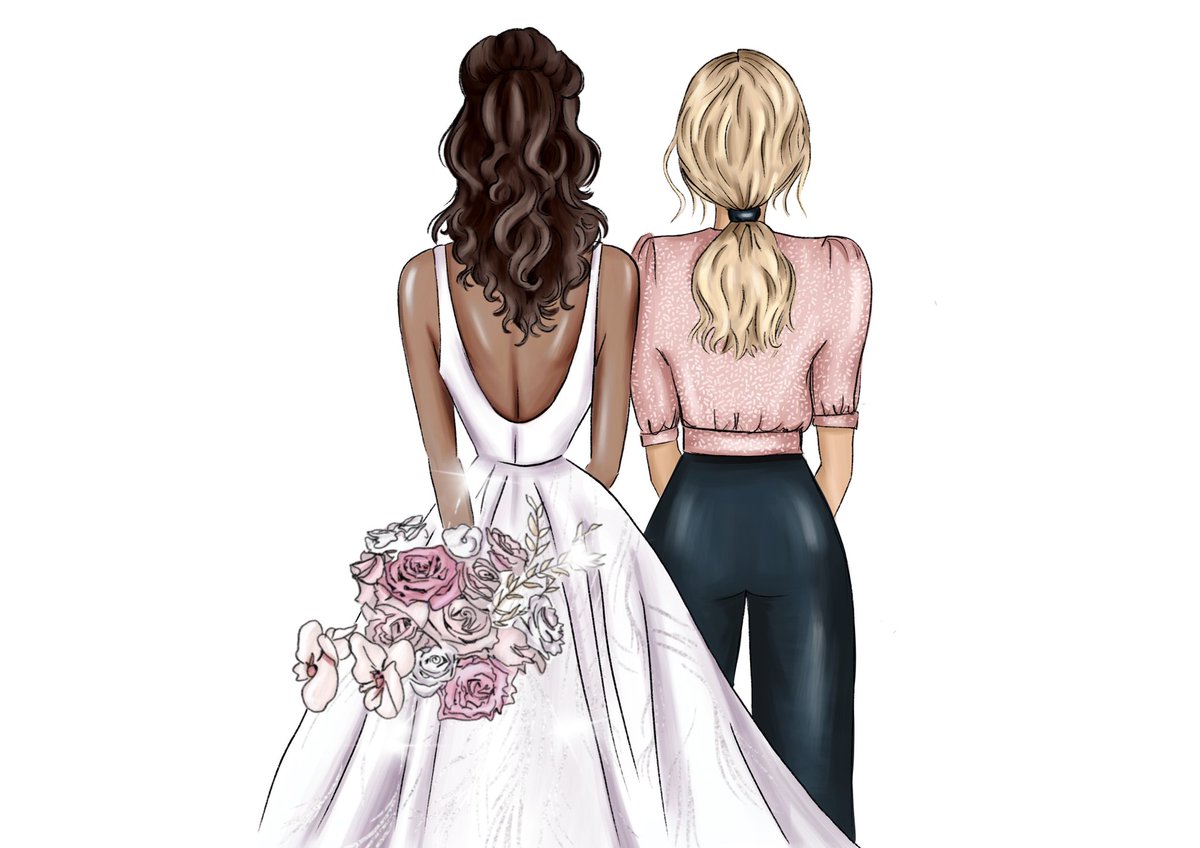 drawtrip's tweet photo. Tag your #weddinglanner 
•
•
•
#dreamteam #teamwedding #drawtrip #weddingillustration @ABIA_Awards https://t.co/4sxx7ooyS6