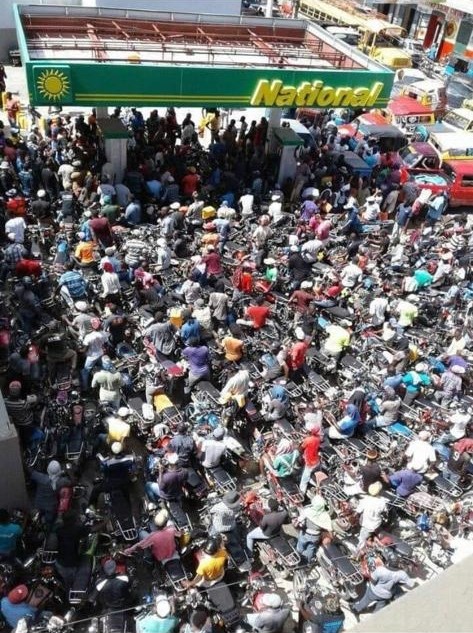 HWBnaORG's tweet photo. Pwoblèm p ap fini! (the problems are accumulating/never ending)

In #Haiti , inflation is soaring, gas prices--when fuel is available--are astronomical. Violent gang warfare is cutting  people off from necessary supplies of food and water. The situation is dire.  #Homeopathy https://t.co/Yj5rh1QwIb