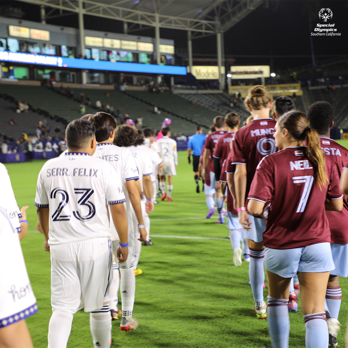A quick Tuesday rewind to the Unified soccer match with <a href="/LAGalaxy/">LA Galaxy</a> SOSC and <a href="/ColoradoRapids/">Colorado Rapids</a> SOCO. ⚽🙌

#WeAreSOSC #LAGalaxy #UnifiedSoccer #Soccer #MLS