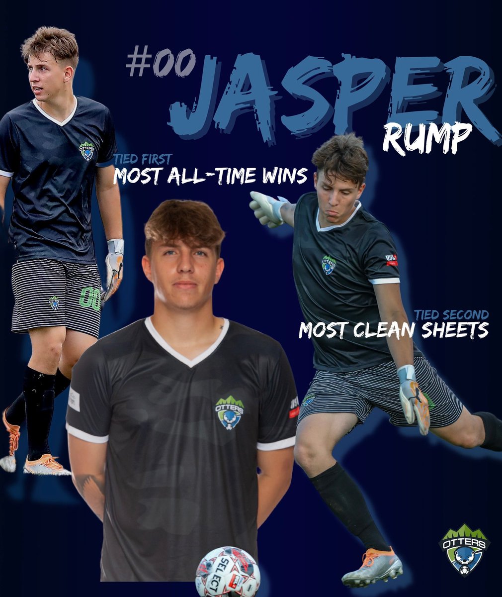 Another 2022 record breaker. Calm, collected, consistent. One of Otter Soccer’s best keepers of all time: JASPER RUMP! #FearTheFur