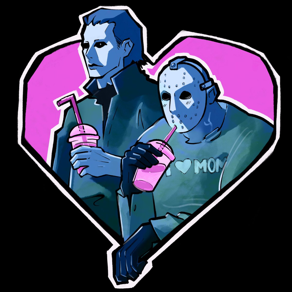 theresa_rieder's tweet photo. totally best friends!
#Spooktober #fridaythe13th #JasonVoorhees #Halloween #HorrorArt #MichaelMyers #slashersimp #HorrorFanart https://t.co/lBdWWN7Qoj