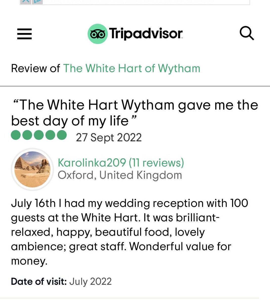 White Hart of Wytham tweet media