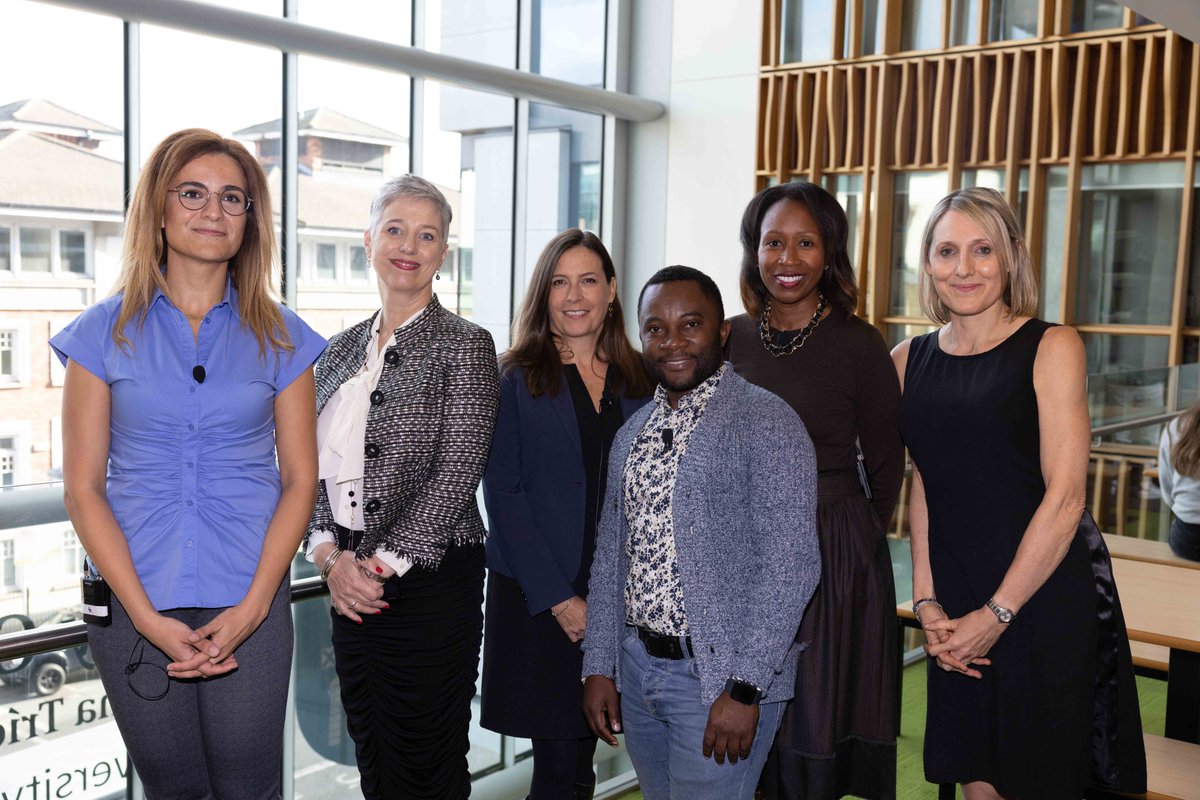 It was an honor for Dean Cheryl Anderson (@chanders4) and @Talarousansh to speak at the launch of the @tcddublin #centreforforcedmigrationstudies, which seeks to contribute to international research and debate on a key #publichealth challenge. #refugeehealth #forcedmigration