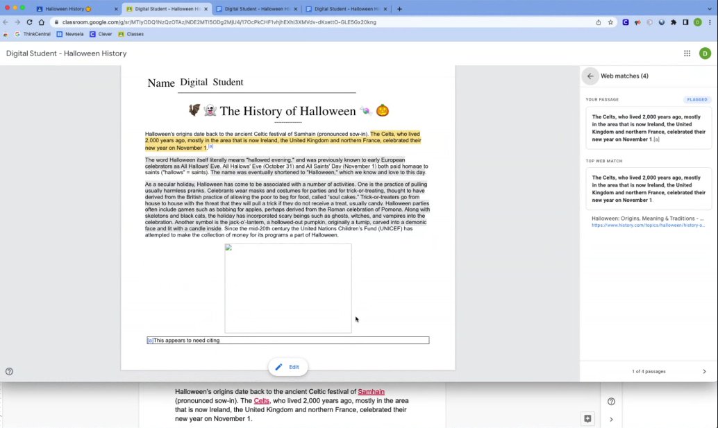 Wrapped up #techtuesday series on <a href="/GoogleForEdu/">Google for Education</a> #classroom w/ #originalityreports. <a href="/LynwoodSchools/">Lynwood Unified School District</a> T's learned to easily ✅ for original work via Classroom. Ss can use 3x per assignment before turning in #GoogleSlides or #GoogleDocs #wearelusddigital @Sandra_LMU <a href="/kab_graham/">Kathleen</a>