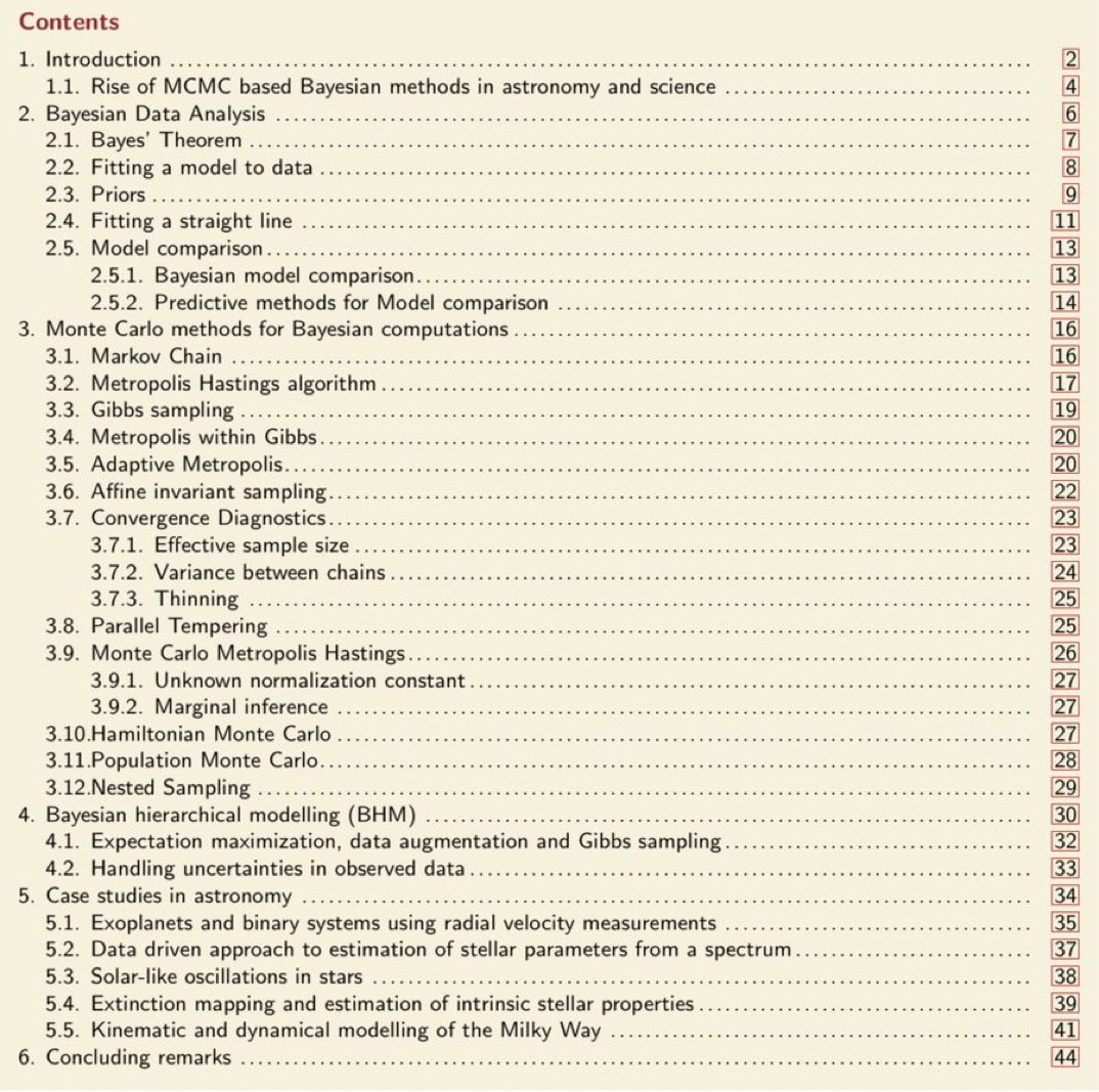 KirkDBorne's tweet photo. Markov Chain Monte Carlo Methods for #Bayesian Data Analysis in #Astronomy: https://t.co/5TZfUDNXQD
—————
#abdsc #Astroinformatics #Astrostatistics #Statistics #MachineLearning #DataScience #BigData #ComputationalScience #Mathematics https://t.co/udrB50BdIA