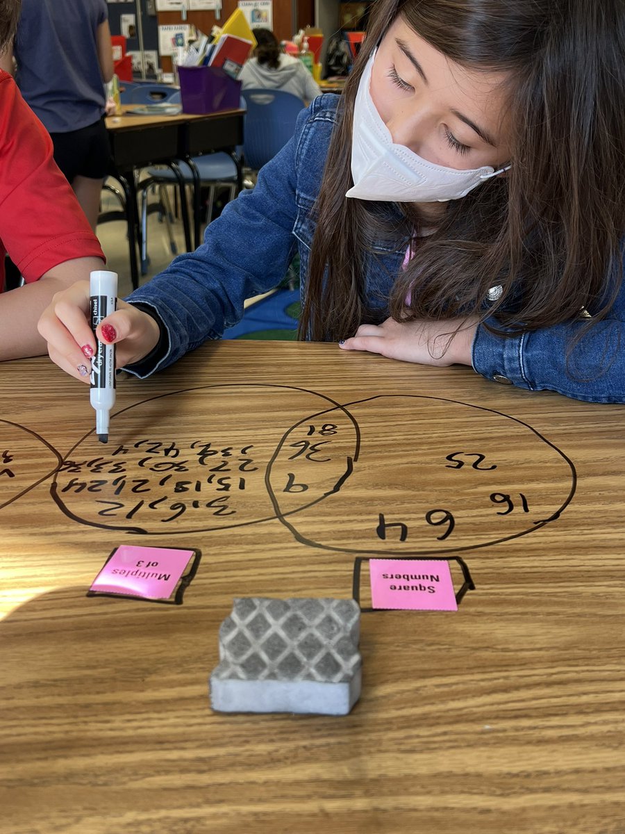 Westbriar_AAP's tweet photo. Writing on the table during math workshop is hugely motivating and highly engaging!
#4thgrade #5thgrademath #mathworkshop #flippedclassroom #factorsandmultiples https://t.co/HyRFtLJZoE