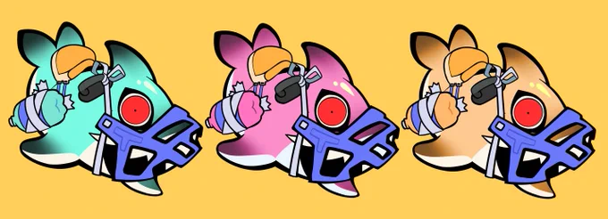 still gonna alter the final colors for these but  