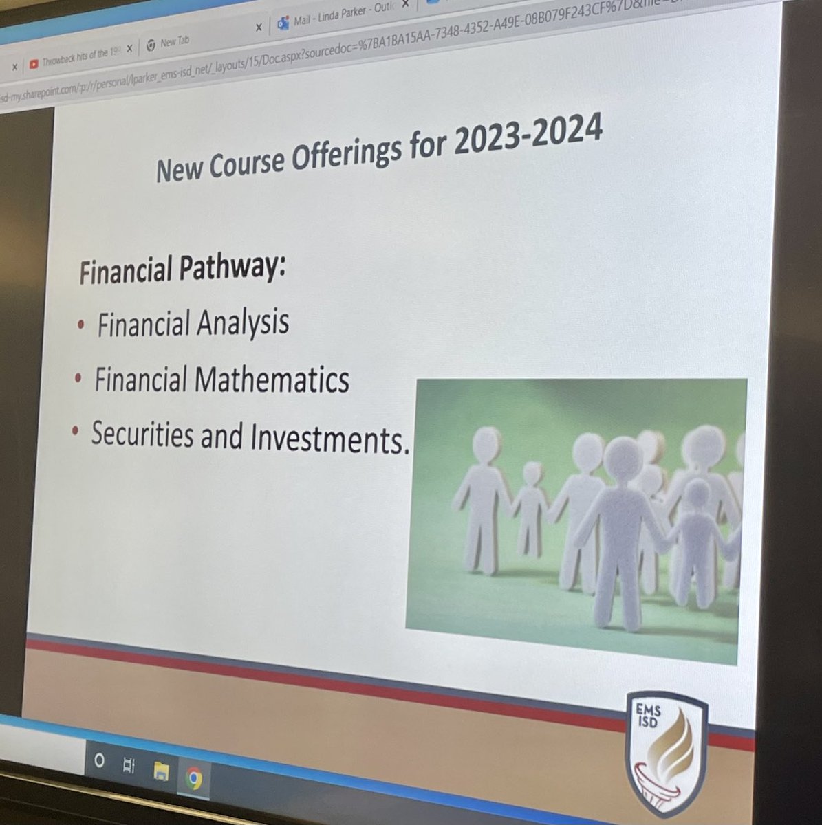 LParkerEdD's tweet photo. New courses heading our way ⁦@EMSISD⁩ for our students in 2023-2024!  #BusinessPathway #CareerReady #Opportunities #EMSProud https://t.co/mrQVcbBVo4