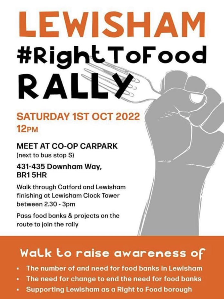 Come along to this on Saturday! Show them it’s not right that children go to school hungry or that we now have more foodbanks than McDonalds
#righttofood
#EnoughIsEnough