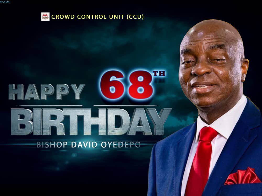 Happy birthday to Bishop David Oyedepo. More grace 