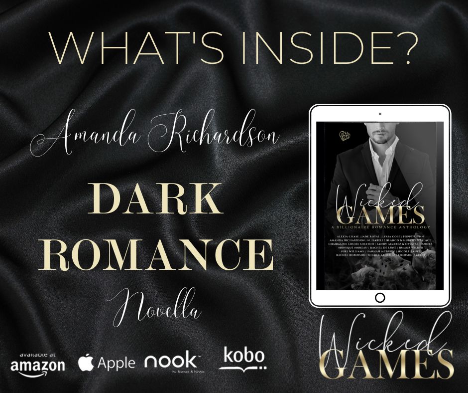KimberlyAnnAuth's tweet photo. Amanda Richardson is bringing us a DARK billionaire novella. 
What will they uncover? Find out in Wicked Games.

https://t.co/CbqcTyUCYh

#WickedGamesBillionaires #darkromance #thedarkertheberry #hindsight
#nook #ibooks #kindle #amazon #preorder #billionaireromance https://t.co/Honm9J7Ivm