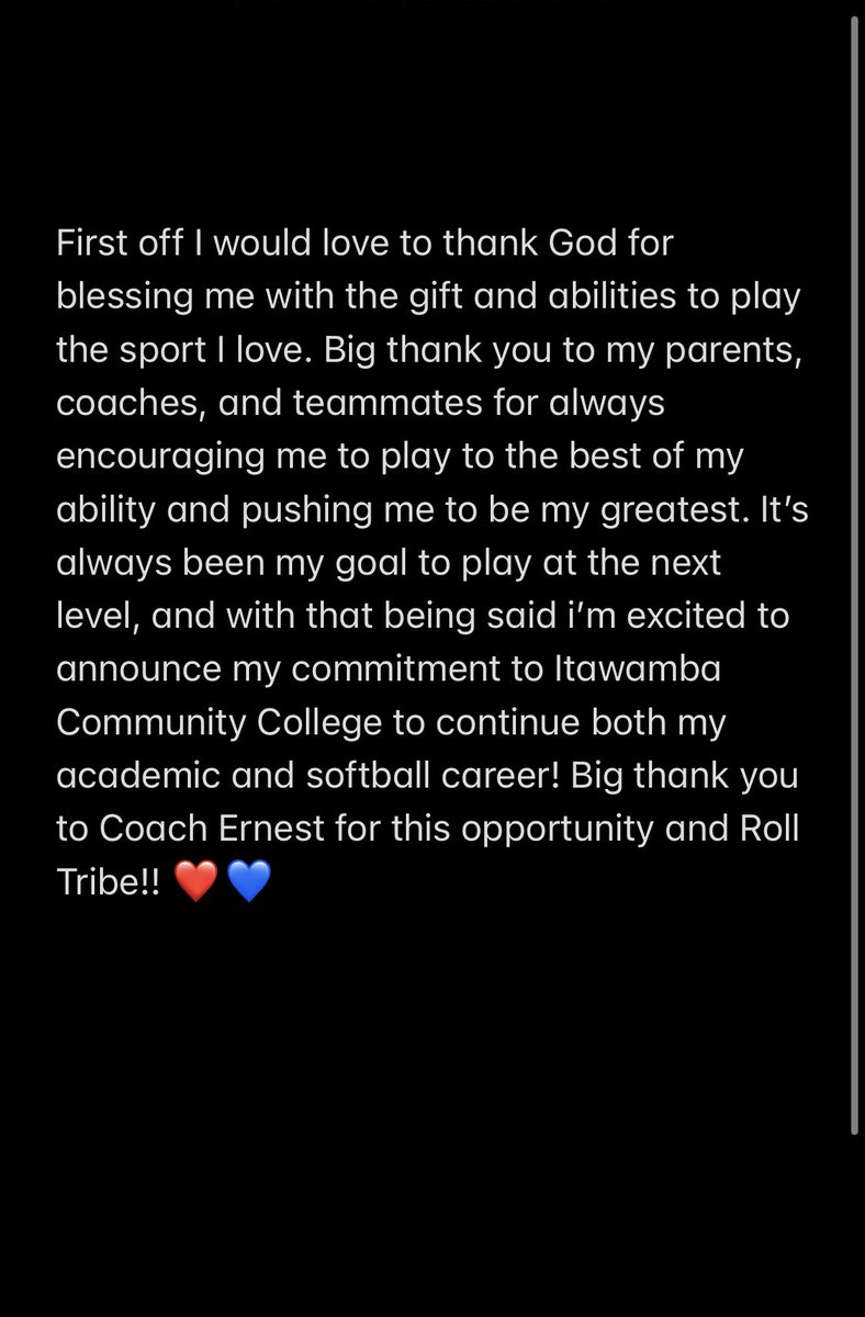 madelyngracemcc's tweet photo. @ICCSoftball @kellybeth09 @WeAreChargers @LetsGoICC https://t.co/NWGi7agcmM