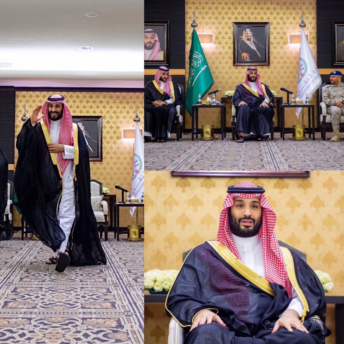 Oth11I's tweet photo. اللهم وفقه لخدمة دينه ووطنه وشعبه 💚🤍. 
#محمد_بن_سلمان https://t.co/8WAHDGj9C5