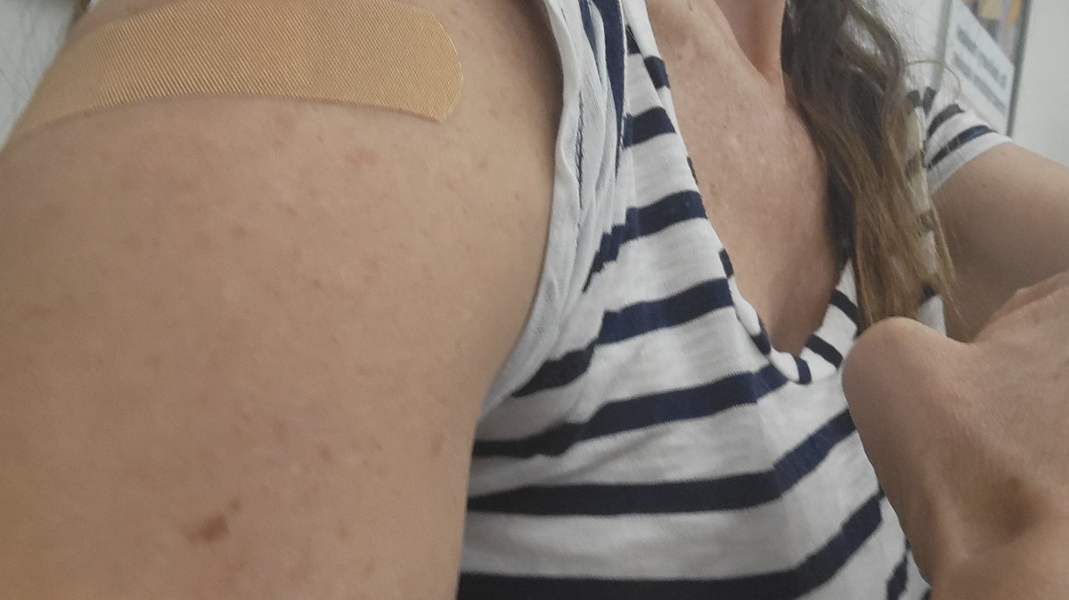 Bivalent boosted, baby! #NoCovid