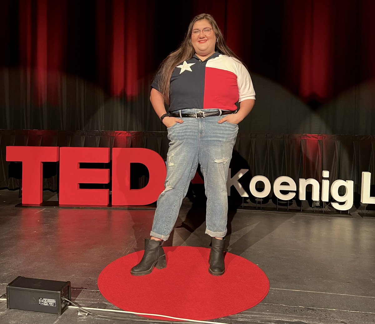 I’m gearing up to give my Tedx talk, “Why Texas is worth fighting for!” 

Can’t wait to share with you all ❤️💙
